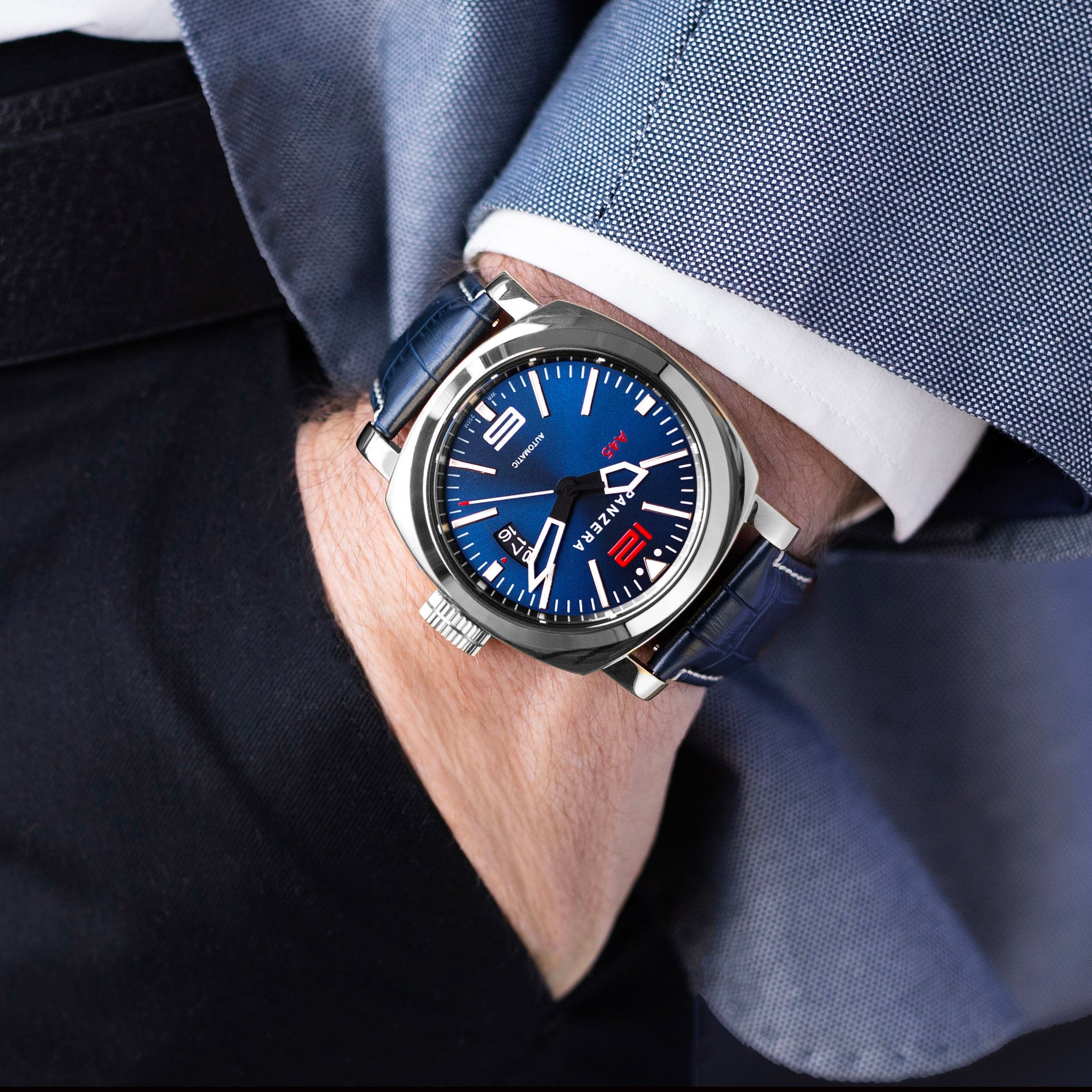 AQUAMARINE 45 COLLECTION – PANZERA WATCHES