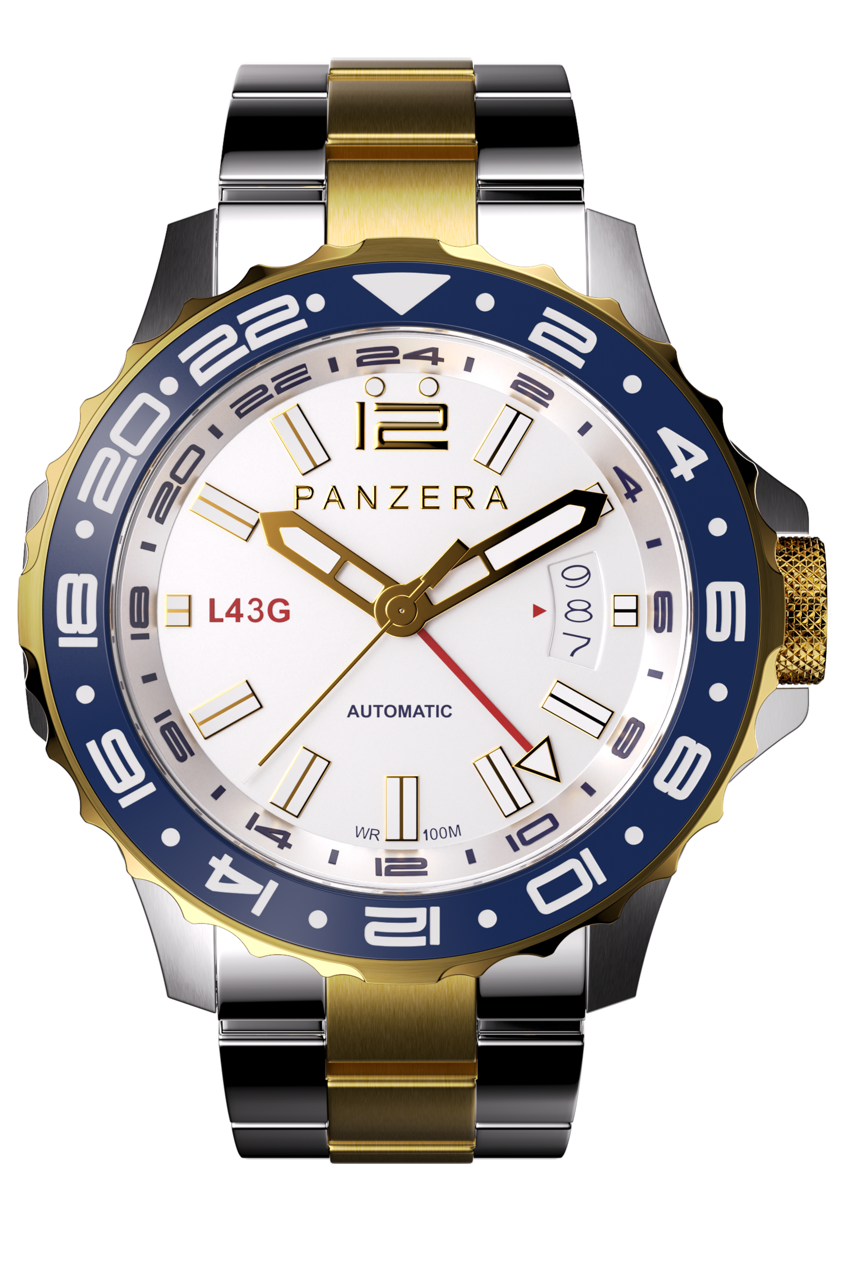 ロングリーチ 43G-03W – PANZERA WATCHES