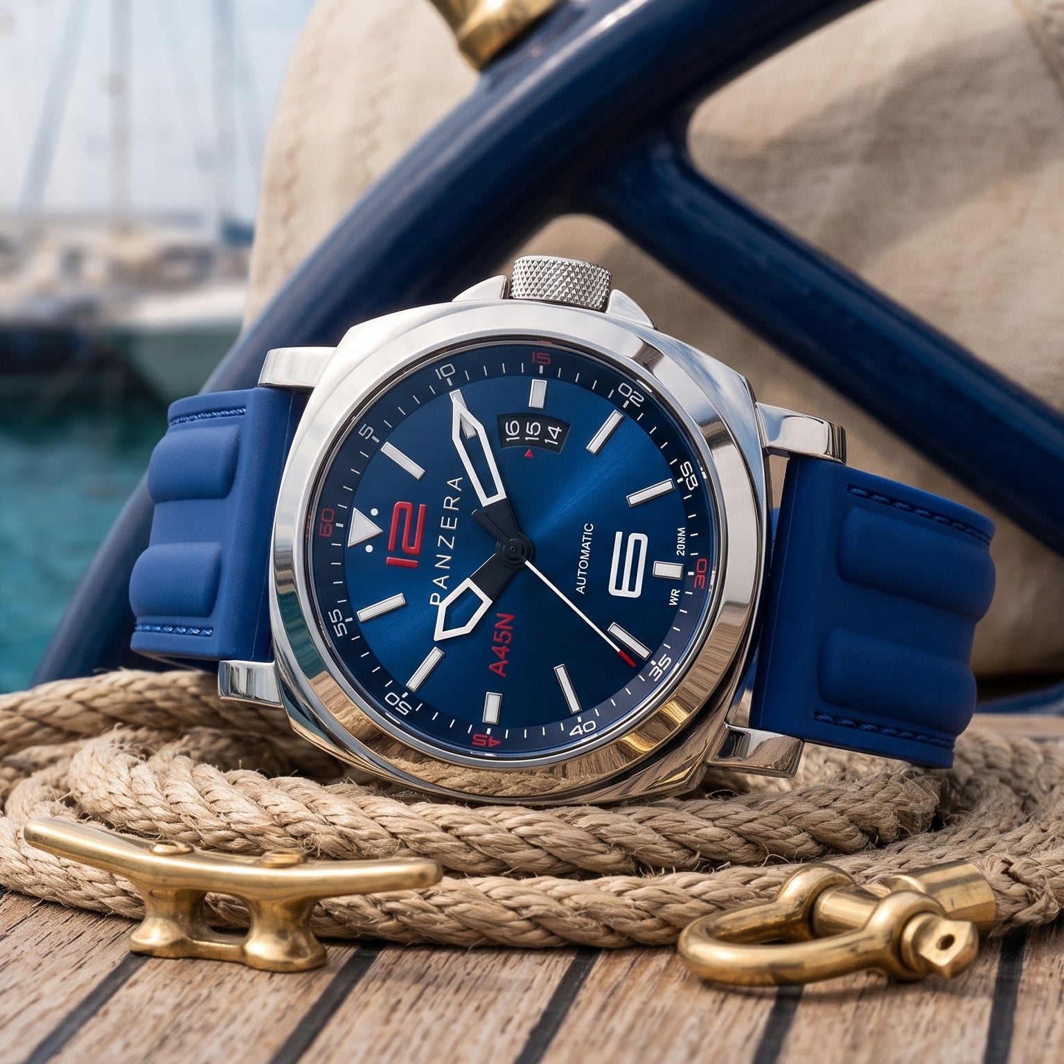 AQUAMARINE 45N COLLECTION – PANZERA WATCHES