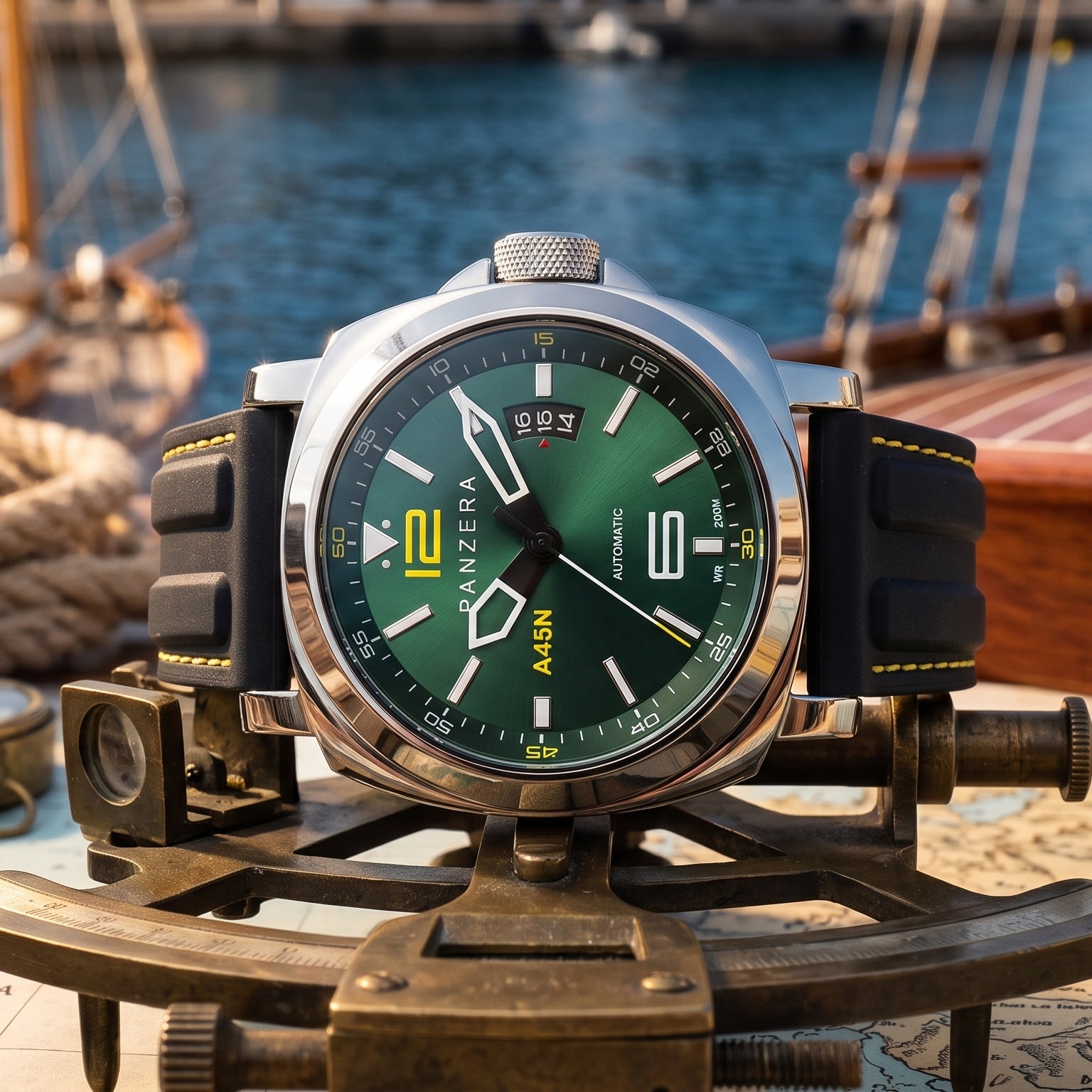 AQUAMARINE 45N COLLECTION – PANZERA WATCHES