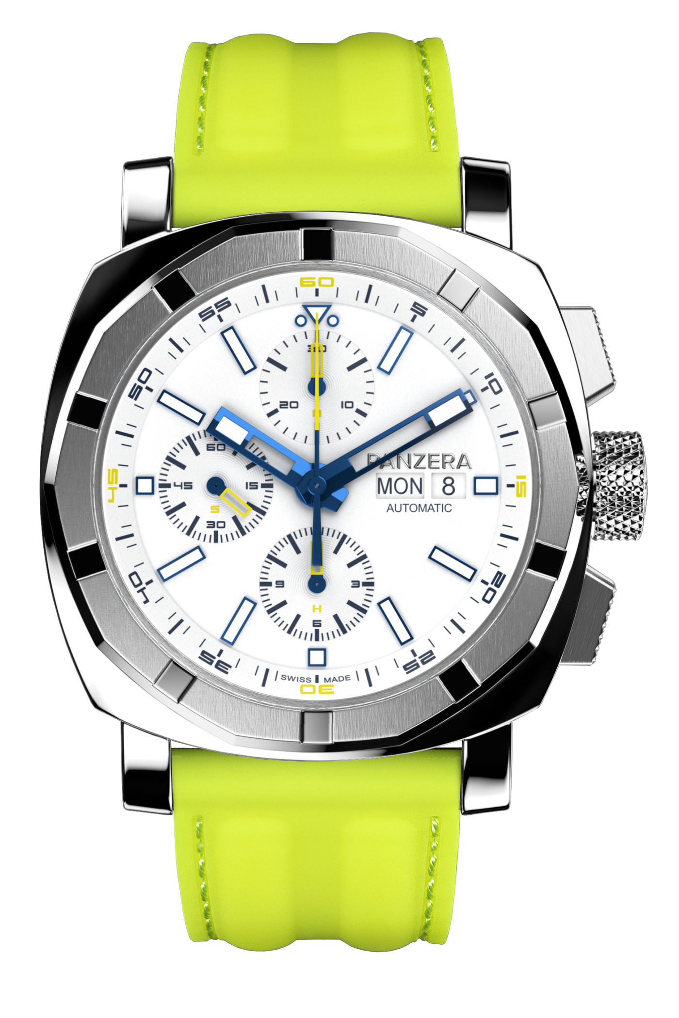 White, Yellow Rubber (R14)