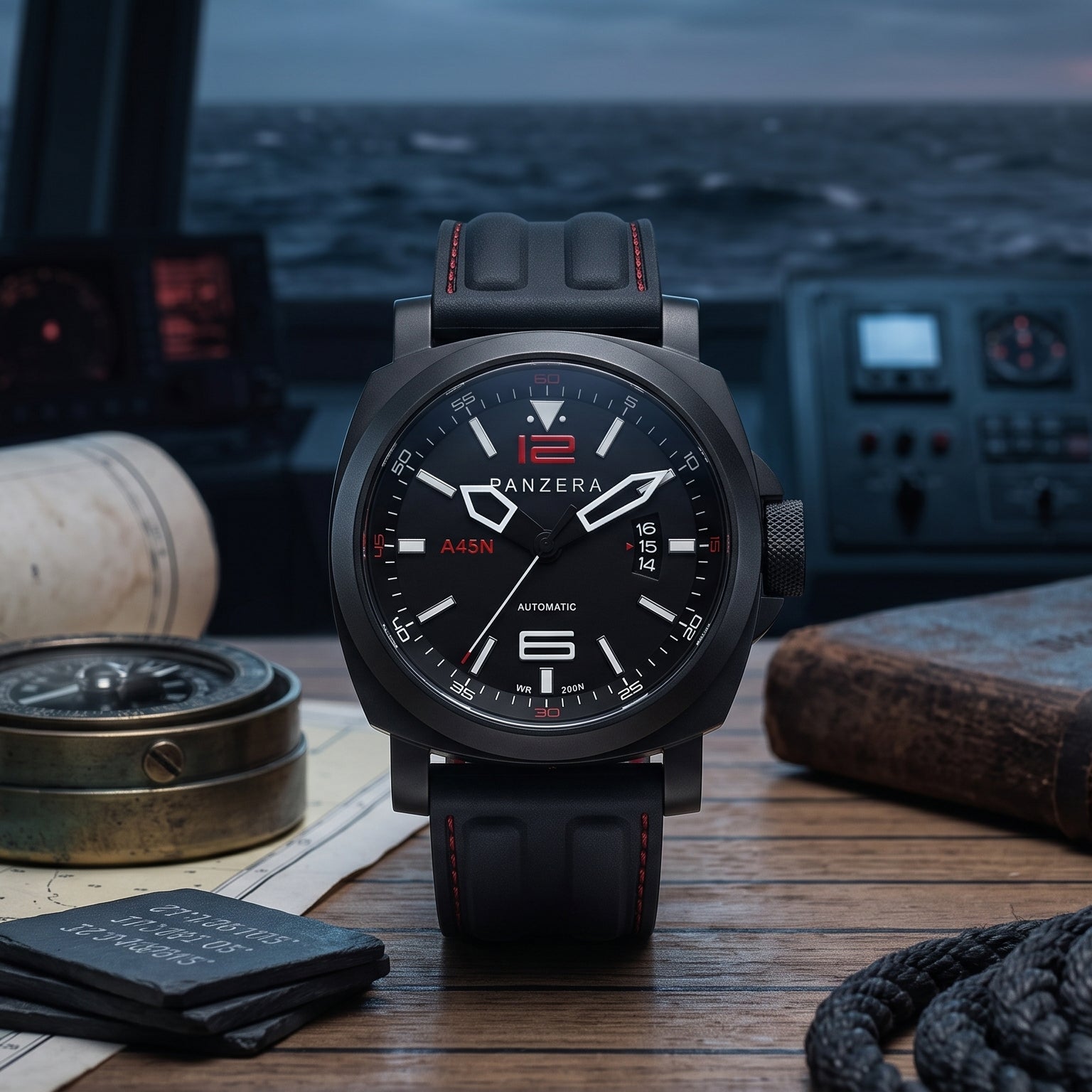 AQUAMARINE 45N COLLECTION – PANZERA WATCHES