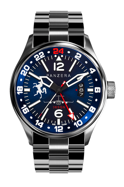 Silver, Blue, Metal (M2)