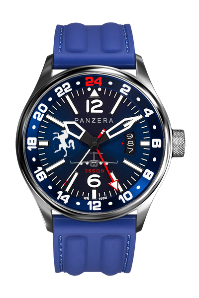 Silver, Blue, Blue Rubber (R11)