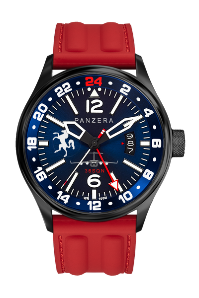 Black, Blue, Red Rubber (R13)