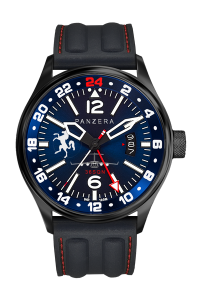 Black, Blue, Black Rubber (R16)